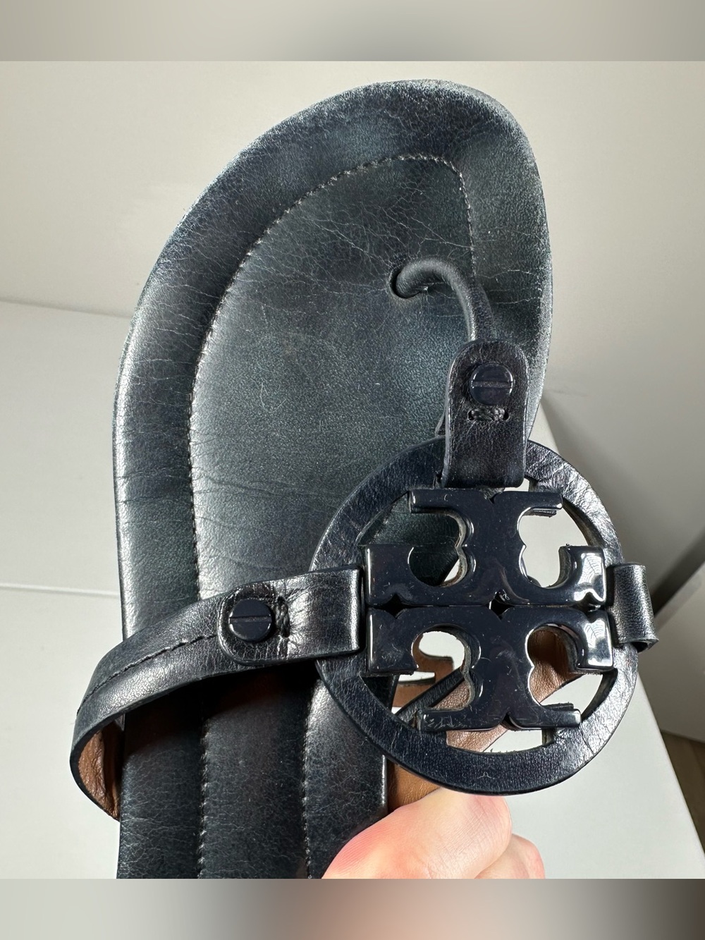 Tory Burch Miller Leather Sandals - Picture 8 of 13